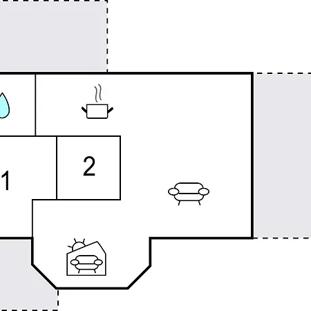 Dom wakacyjny Pet Friendly In With Wifi *